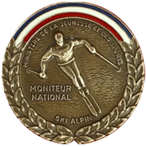 moniteur diplômé médaille